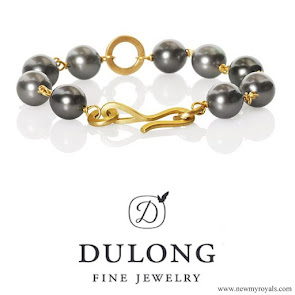 Crown Princess Mary Dulong Fine Jewelry Anello pearl bracelet