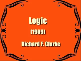 Logic (1909) by Richard F. Clarke