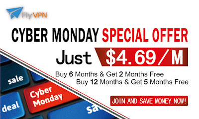 Cyber Monday FlyVPN 2015