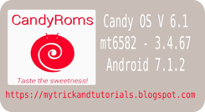 rom mt6582 candy os android 7.1.2