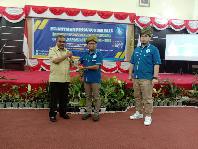 Pengurus DPC Gekrafs Kab Karimun Periode 2022 - 2025 Dilantik, Riski Anggun Pramana Jabat Ketua