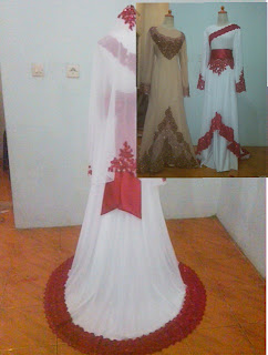 penjahit kebaya pengantin dress