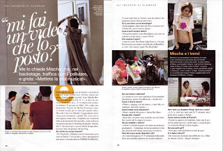 Mischa Barton Italy Glamour June 2009