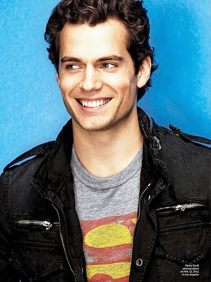 English actor Henry Cavill is