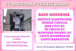 Service AC Surabaya (Bergaransi 30 Hari)