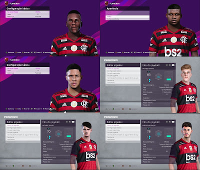 PES 2020 Facepack Flamengo