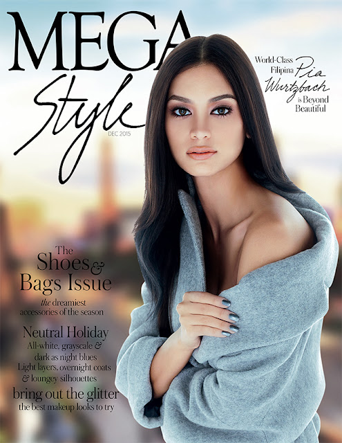 Pia Wurtzbach MEGAstyle December 2015 Cover