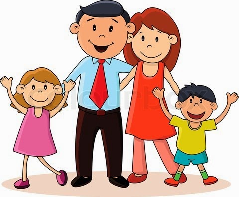 Kumpulan Gambar  Animasi  Keluarga  yang Bahagia Gambar  dan 