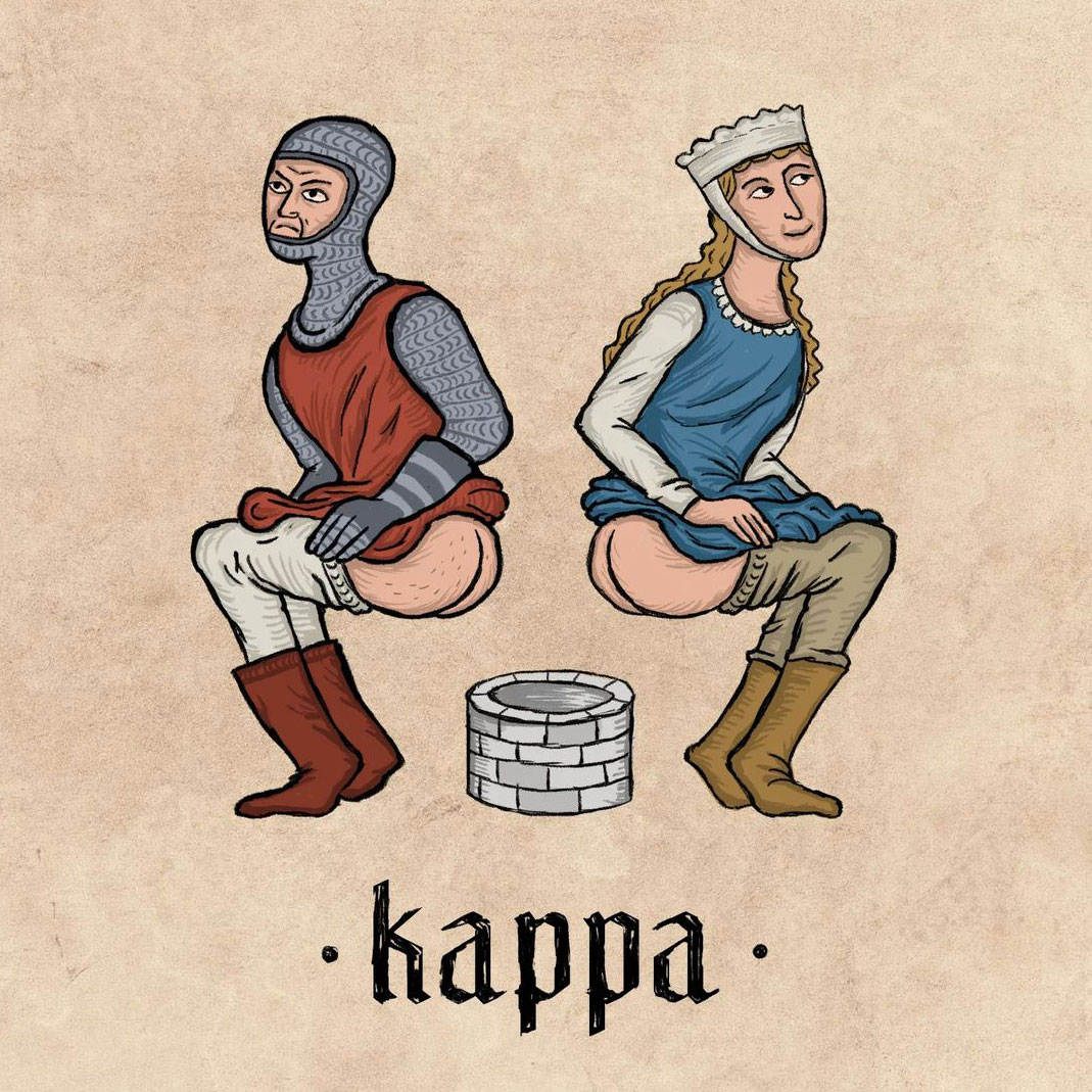 Desain Logo Merk Kappa