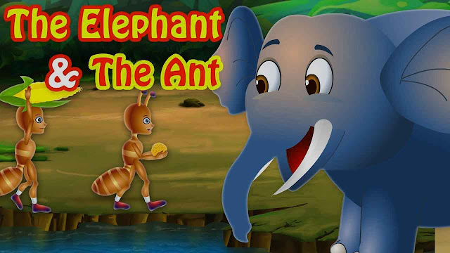 elephant and ant story in gujarati