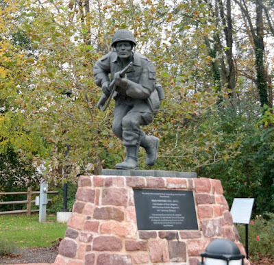 Major Richard Dick Winters Monument in Ephrata Pennsylvania