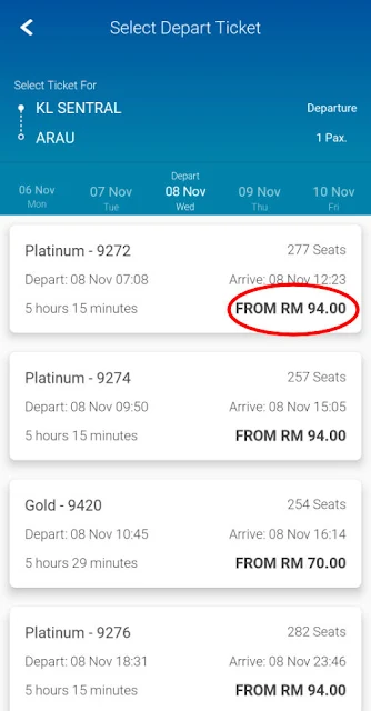 cara beli tiket diskaun 50 peratus untuk warga emas