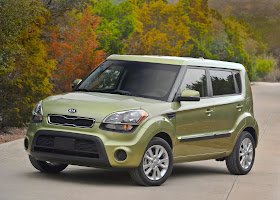 2013 Kia Soul. They call the color "Alien".