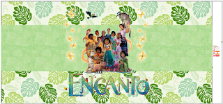 Madrigal Family, Encanto Movie: Free Download Candy Bar Labels.