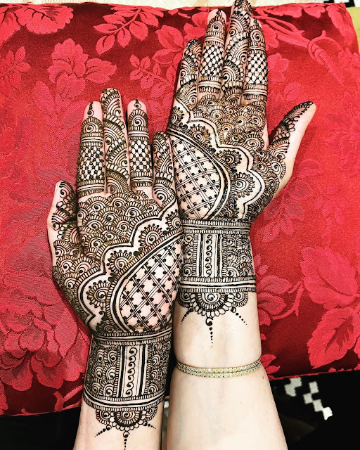 indian bridal henna designs
