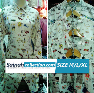 Tunik Katun Eksklusif Motif