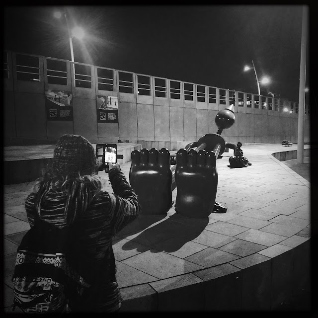 Beelden aan zee, gefotografeerd