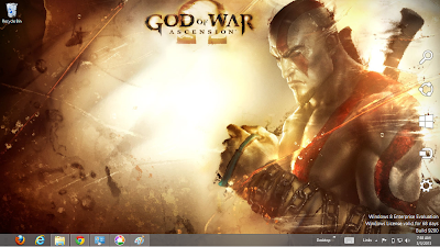 God Of War Ascension Windows 8 Theme