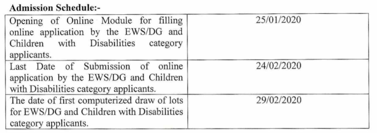 Delhi Nursery Kg School Admission 21 Online Application Form At Edudel Nic In Ews Dg