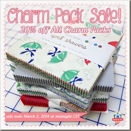 Charm pack free pattern