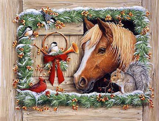 Horse Desktop Wallpapers For Christmas