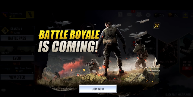 CALL OF DUTY Battle Royale Mode - Better Than PUBG Mobile??