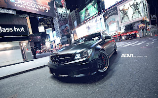 Mercedes Benz C63 tuned photos