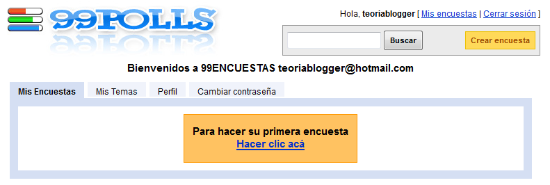 Crear nuestra primer encuesta