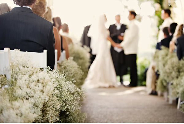 Rustic Wedding Aisle Decorations