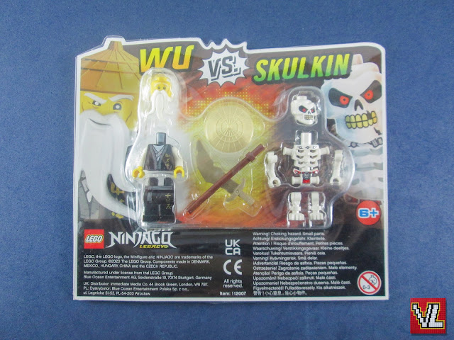 Set LEGO Ninjago Legacy Magazine Gift 112007 Wu vs. Skulkin