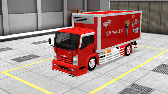 livery mod truck isuzu nmr71 box bussid tenonet