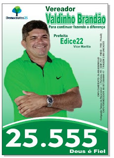 Eleições 2016 - Valdinho Brandão