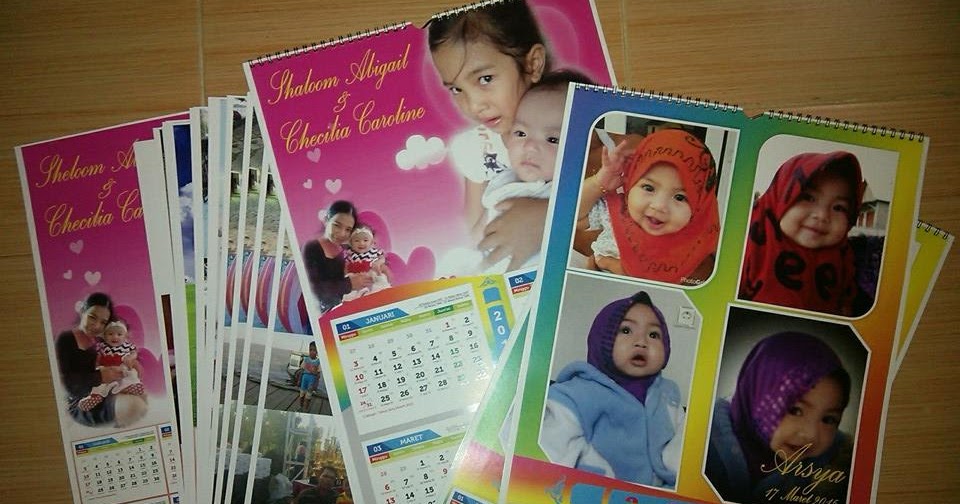 Baru 61 Desain  Kalender  Foto  Sendiri 