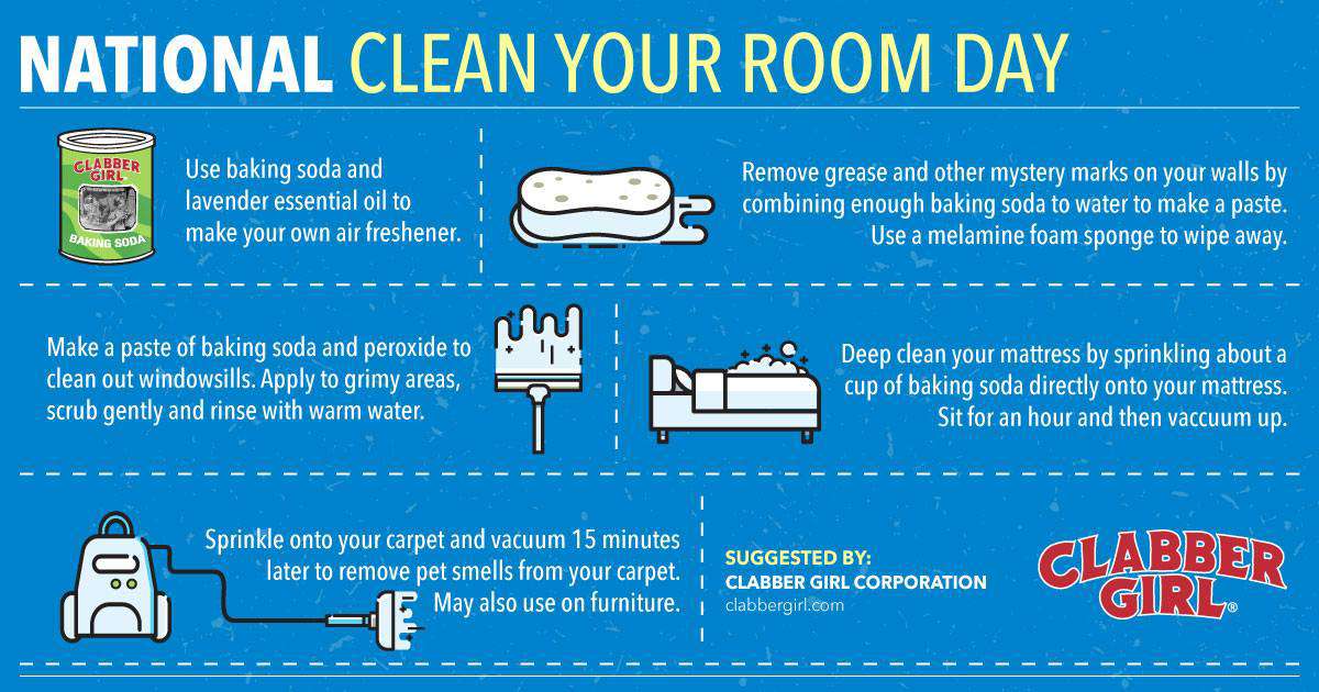 National Clean Your Room Day Wishes Images