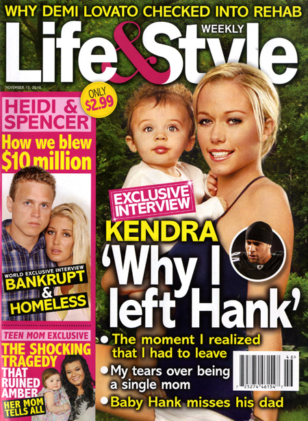 As we all know by now Heidi is one the latest cover of Life & Style magazine 