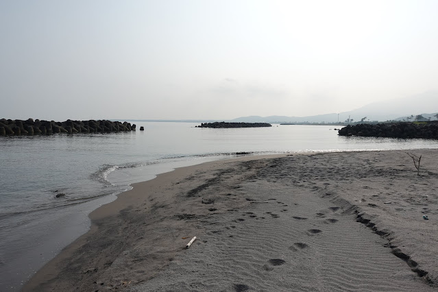 鳥取県の日吉津の砂浜