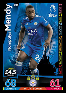 Topps Match Attax Extra 2018-2019 Leicester City Set