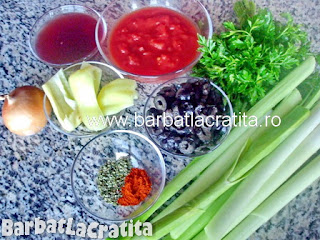 Mancare de praz cu masline ingrediente reteta