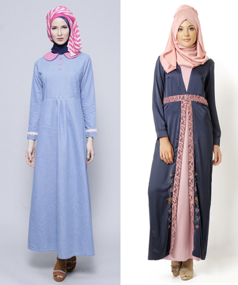 model baju gamis zoya