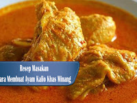 Resep dan Cara Membuat Ayam Kalio Khas Minang