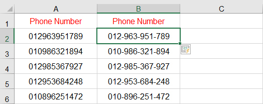 شرح خاصية Flash Fill في برنامج Excel