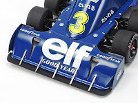 Tamiya 1/20 TYRRELL P34 SIX WHEELER (20058) English Color Guide & Paint Conversion Chart