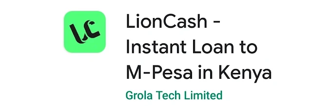 LionCash loan app Kenya