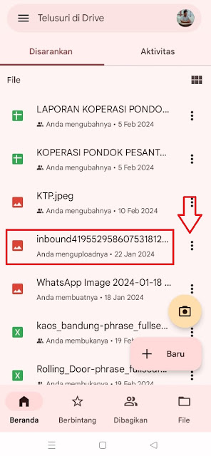 Cara Membuat Link Google Drive di HP