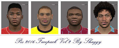 Pes 2016 Facepack Vol 2 by Shaggy