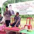 Ketua DPRD H. Khairul Umam Gelar Reses dan Serap Aspirasi di Kampung Lalang Air Jamban 