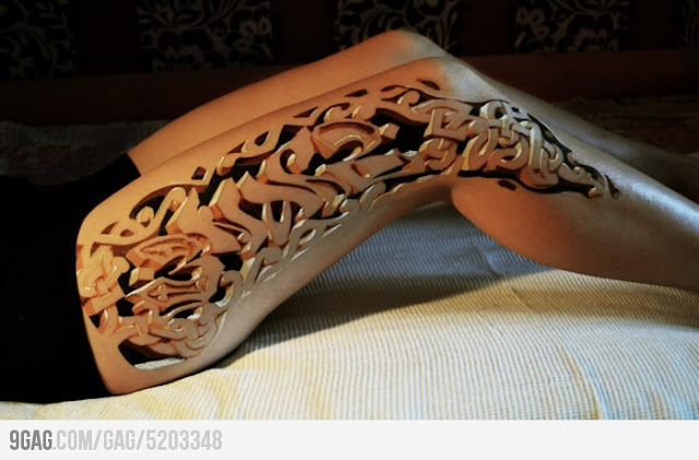 Awesome 3D tattoo