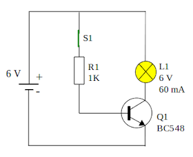 saklar-transistor-kondisi-on