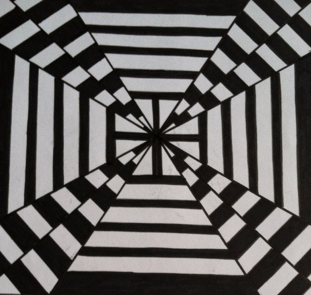 20 Contoh Gambar  Nirmana Garis  2 Dimensi Dwimatra 