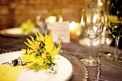 Labels Centerpieces Color Palettes Grey Yellow